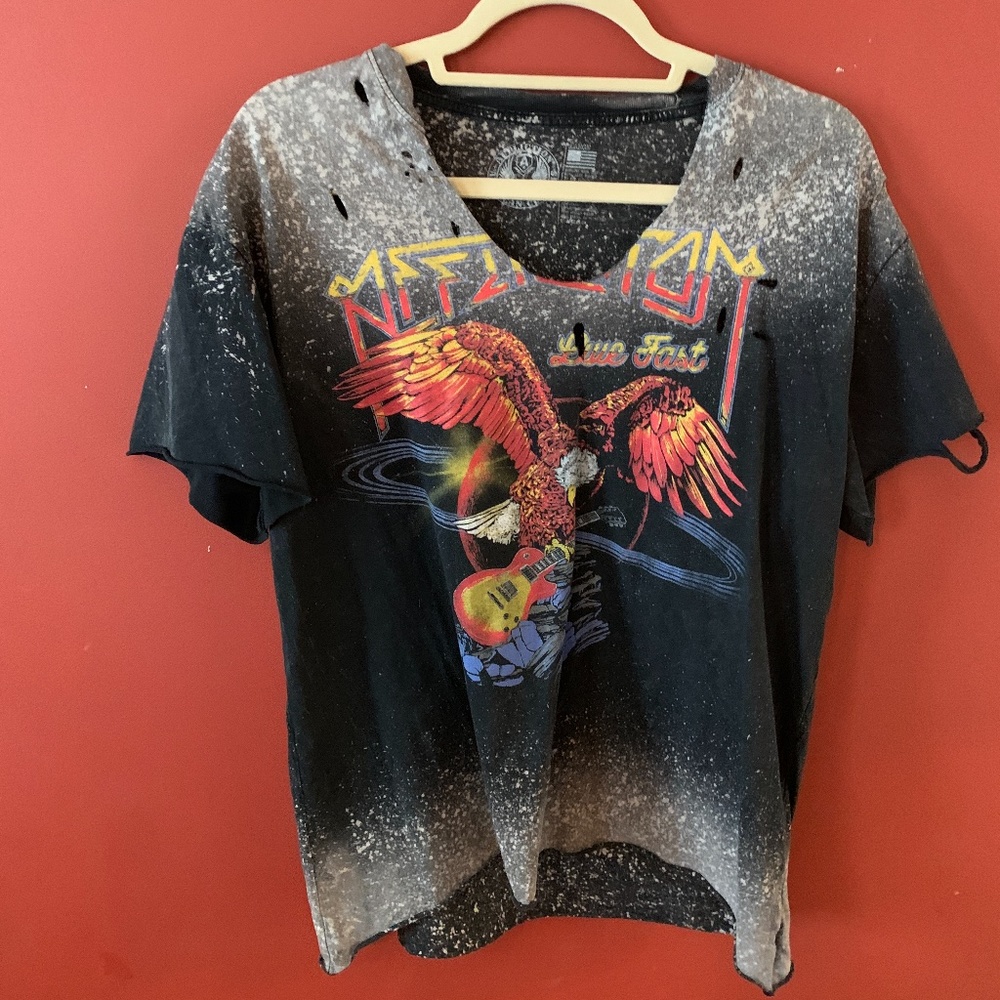 Distressed Graphic Tee